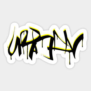 urban graffiti tag Sticker